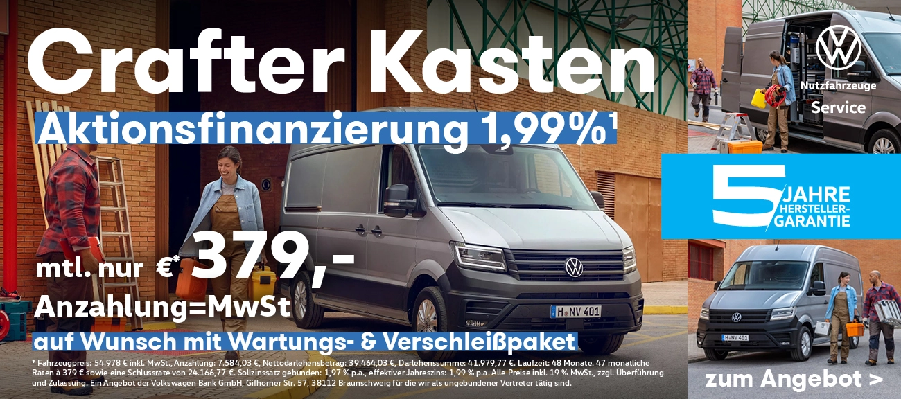 VW Crafter Gewerbe